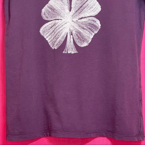 LUCKY BRAND PURPLE CLOVER TSHIRT SIZE M - Picture 4 of 10